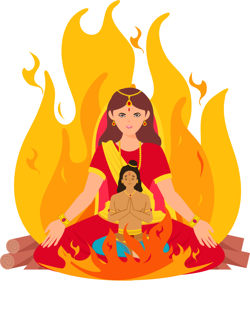 Holika Dahan — होलिका दहन